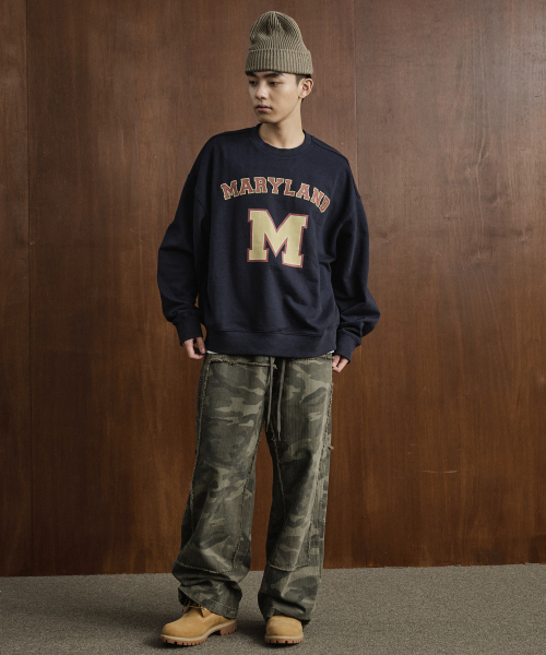 TAKEASY(テイクイージー)の「メリーランドオーバースウェット(ヴィンテージネイビー)(スウェット・メンズ・その他・LARGE/SMALL/MEDIUM)」の6枚目の写真