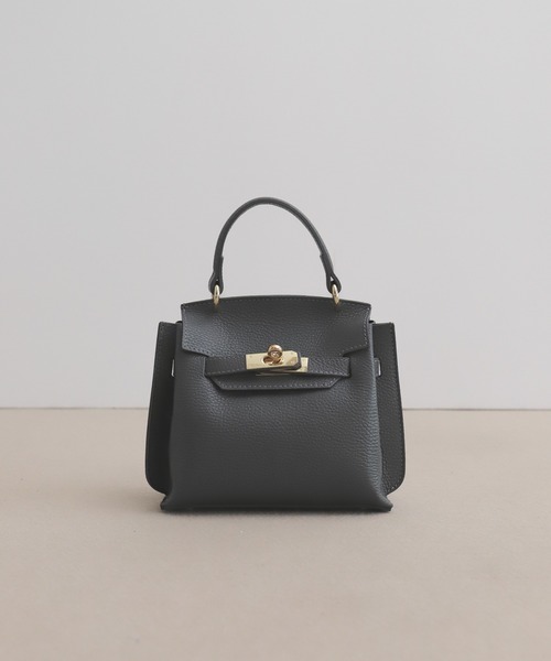 MARCO BIANCHINI（マルコビアンチーニ）の「【MARCO BIANCHINI】フラップBAG（トートバッグ・レディース・イエロー/サックスブルー/チャコールグレー・FREE）」の2枚目の写真