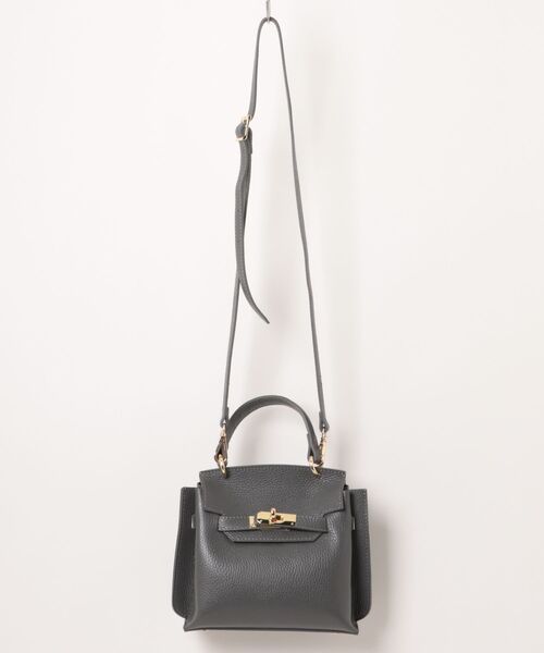 MARCO BIANCHINI（マルコビアンチーニ）の「【MARCO BIANCHINI】フラップBAG（トートバッグ・レディース・イエロー/サックスブルー/チャコールグレー・FREE）」の9枚目の写真