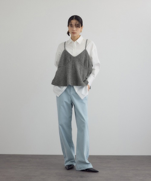 セール】【crinkle crinkle crinkle】ウールミックスランジェリー