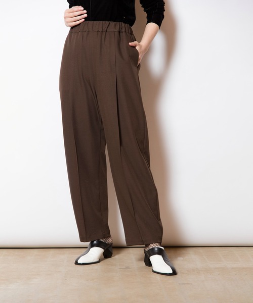 セール】ピンタックカーブパンツ（その他パンツ）｜OSMOSIS