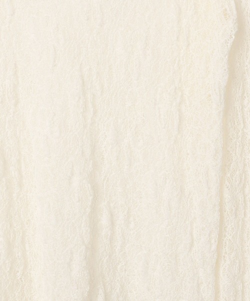 GEORGE'S（ジョージズ）の「レースタートル（Tシャツ/カットソー・レディース・アイボリー/ブラック/ベージュ・MEDIUM）」の17枚目の写真