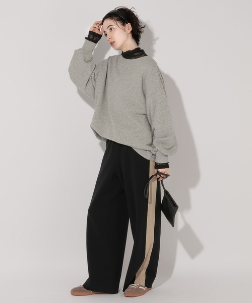 GEORGE'S（ジョージズ）の「レースタートル（Tシャツ/カットソー・レディース・アイボリー/ブラック/ベージュ・MEDIUM）」の20枚目の写真