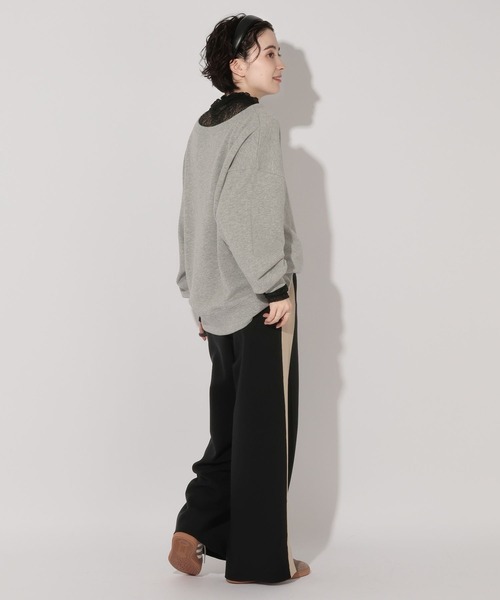 GEORGE'S（ジョージズ）の「レースタートル（Tシャツ/カットソー・レディース・アイボリー/ブラック/ベージュ・MEDIUM）」の21枚目の写真