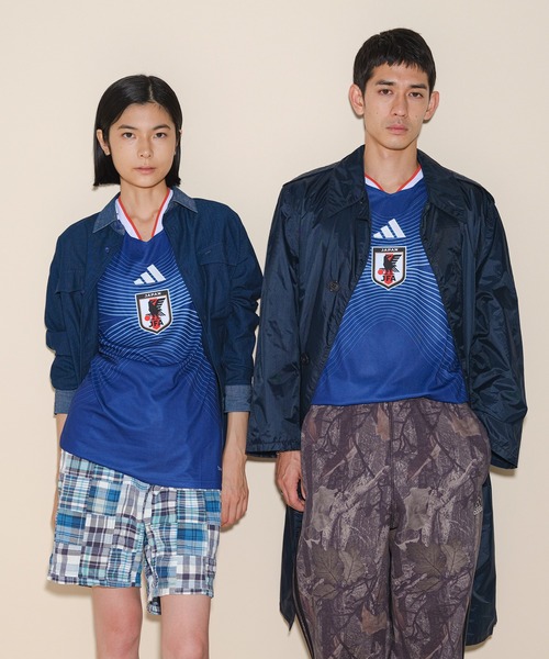 adidas(アディダス)の「サッカー日本代表 2026 ホーム レプリカ ユニフォーム / adidas(Tシャツ/カットソー・メンズ・ブルー・MEDIUM/LARGE/X-LARGE/XX-LARGE/XXX-LARGE/4XL/X-SMALL/SMALL)」の8枚目の写真