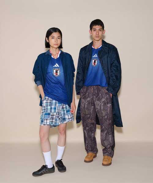 adidas(アディダス)の「サッカー日本代表 2026 ホーム レプリカ ユニフォーム / adidas(Tシャツ/カットソー・メンズ・ブルー・MEDIUM/LARGE/X-LARGE/XX-LARGE/XXX-LARGE/4XL/X-SMALL/SMALL)」の9枚目の写真
