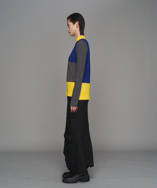 UN3D./アンスリード】INSERT DESIGN SK/インサート デザインスカート