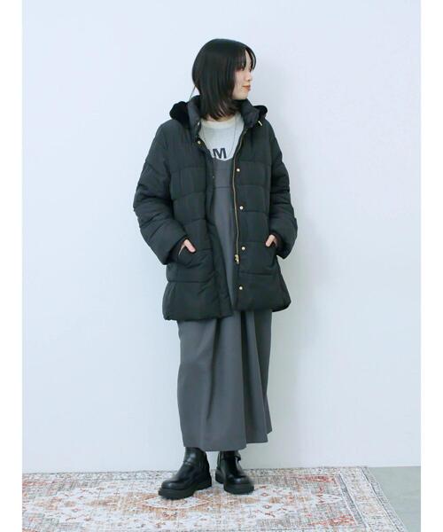 セール】スタイルアップパデットコート（その他アウター）｜Samansa  