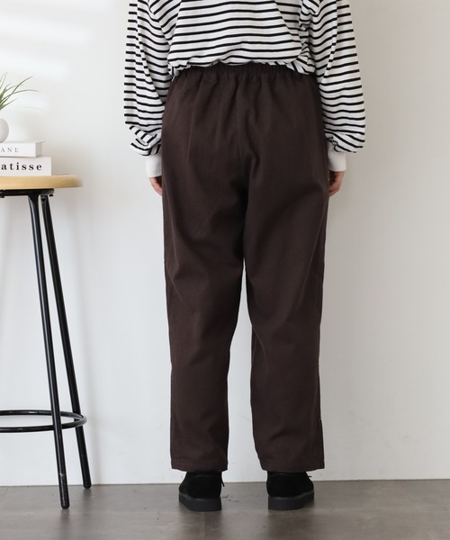 Emago(イマゴ)の「EMAGO 植木鉢刺繍ストレートパンツ(その他パンツ・レディース・カーキ/ベージュ/ブラウン・FREE)」の18枚目の写真