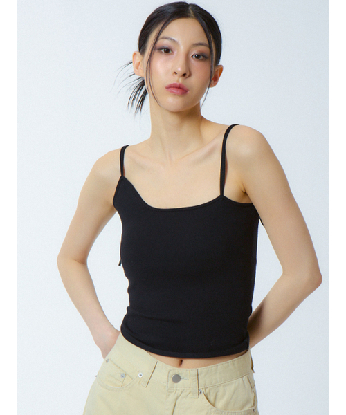 UNKNOWN PLANET(アンノウンプラネット)の「アンバランスニットトップ ブラック(Tシャツ/カットソー・レディース・その他・FREE)」の3枚目の写真