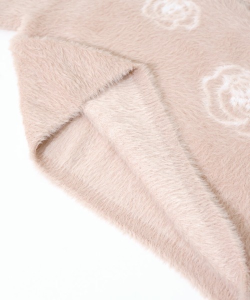 flower（フラワー）の「ローズシャギーニット（ニット/セーター・レディース・グレー/ピンク・FREE）」の6枚目の写真