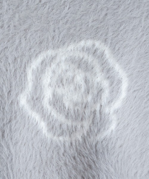 flower（フラワー）の「ローズシャギーニット（ニット/セーター・レディース・グレー/ピンク・FREE）」の10枚目の写真