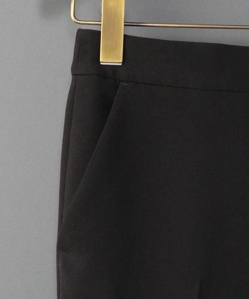 BEAUTY&YOUTH UNITED ARROWS（ビューティーアンドユースユナイテッドアローズ）の「＜6(ROKU)＞POLYESTER RIB PANTS/ﾊﾟﾝﾂ◆（その他パンツ・レディース・ホワイト/ブラック・36/34/38）」の12枚目の写真