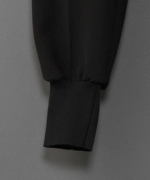 BEAUTY&YOUTH UNITED ARROWS（ビューティーアンドユースユナイテッドアローズ）の「＜6(ROKU)＞POLYESTER RIB PANTS/ﾊﾟﾝﾂ◆（その他パンツ・レディース・ホワイト/ブラック・36/34/38）」の5枚目の写真