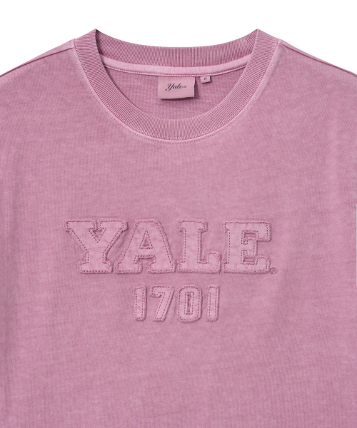 YALE（イェール）の「ウィメンズピグメントアプリケTシャツ_ピンク（Tシャツ/カットソー・レディース・その他・SMALL/MEDIUM/LARGE）」の4枚目の写真