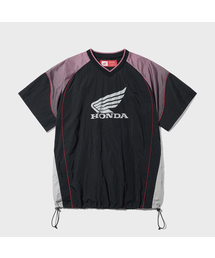 Speed Track nylon T-shirt Pink