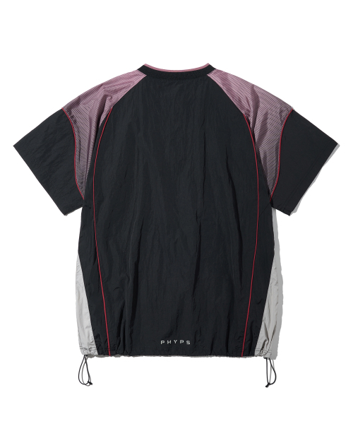 PHYPS MOTORCYCLE(フィップスモーターサイクル)の「Speed Track nylon T-shirt Pink(Tシャツ/カットソー・レディース・その他・SMALL/MEDIUM/LARGE/X-LARGE/XX-LARGE)」の3枚目の写真