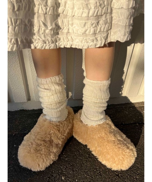 WC（ダブル シー）の「もこもこ厚底シューズ（その他シューズ・レディース・ブラック/ベージュ・SMALL/MEDIUM）」の9枚目の写真