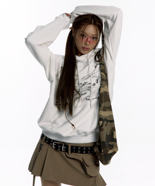 KASHIKO（カシコ）の「Camo Print shoulder Bag（ショルダーバッグ・レディース・その他・FREE）」の3枚目の写真