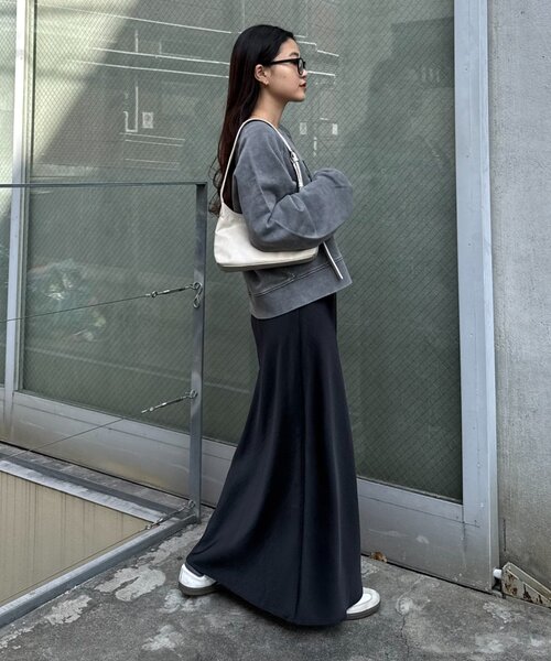 CIAOPANIC TYPY(チャオパニックティピー)の「アシッドウォッシュ加工ロゴプリントラグランスウェット(スウェット・レディース・グレー系その他/ピンク/ブラウン/チャコールグレー・ONE SIZE)」の11枚目の写真