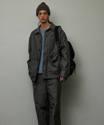 LEARVE（ルアブ）の「シティコスト ワーク コットンジャケット チャコール（その他アウター）」