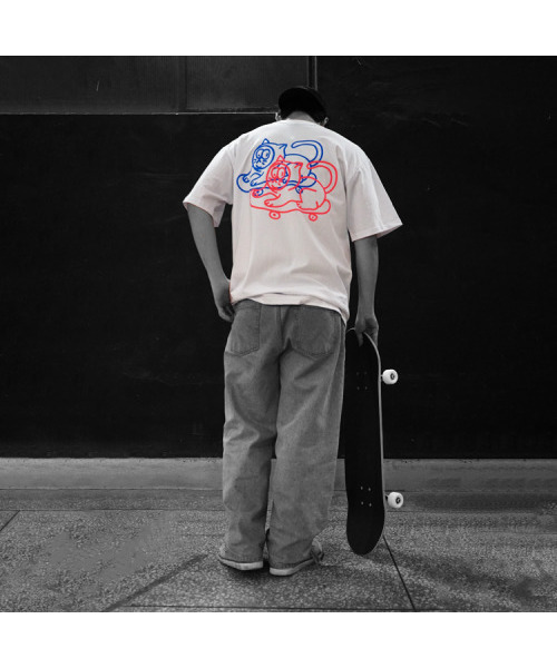 MONOPATIN（モノパティン）の「night light snow-E push off scotchlite t shirt - WTPK（Tシャツ/カットソー・レディース・その他・LARGE/MEDIUM）」の7枚目の写真