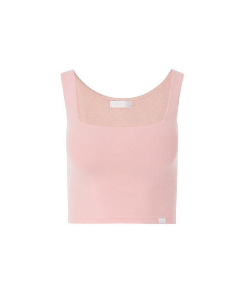 A.R.U(エイアールユー)の「SQUARE SLEEVELESS(Tシャツ/カットソー・レディース・ホワイト/アッシュグレー/ブラック/イエロー/ミント/PINK・SMALL/MEDIUM)」の6枚目の写真