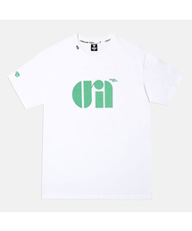 CORALIAN（コラリアン）の「ロゴグラフィックコットンTシャツホワイト（Tシャツ/カットソー）」