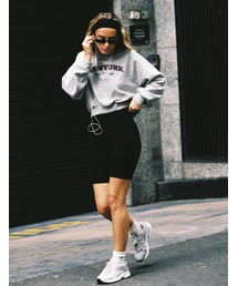 SURFEA（サーフィー）の「CITY CROP SWEATSHIRT_GREY（スウェット）」