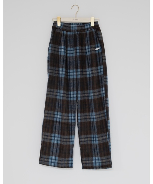 jumelle(ジュメロ)の「【暖パン】ウォームチェックパンツ(その他パンツ・レディース・ブラウン・MEDIUM/SMALL)」の21枚目の写真