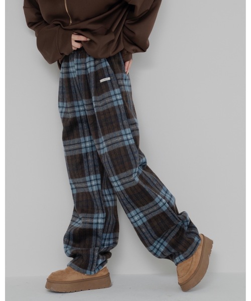 jumelle(ジュメロ)の「【暖パン】ウォームチェックパンツ(その他パンツ・レディース・ブラウン・MEDIUM/SMALL)」の11枚目の写真
