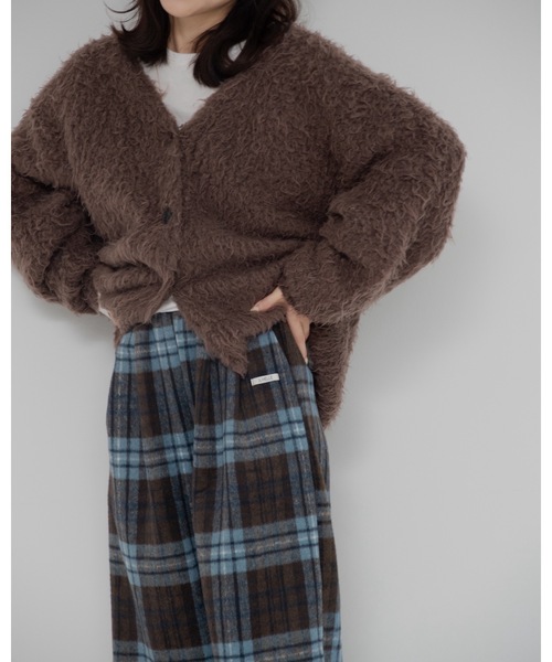 jumelle(ジュメロ)の「【暖パン】ウォームチェックパンツ(その他パンツ・レディース・ブラウン・MEDIUM/SMALL)」の14枚目の写真