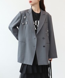 Cepica（セピカ）の「JEWELS SHINE BOXY JACKET（テーラードジャケット）」