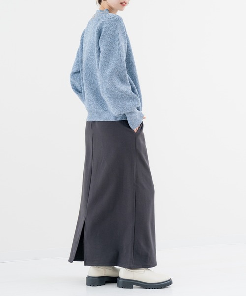 refinedworks(リファインドワークス)の「【refinedworks】ふっくら軽い、毎日 着たい 上質 ニット(ニット/セーター・レディース・アイボリー/グリーン/ブルー・FREE)」の19枚目の写真