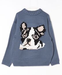 BEAVER（ビーバー）の「B omnivore/ビーオムニボー　DOG KNIT（ニット/セーター）」