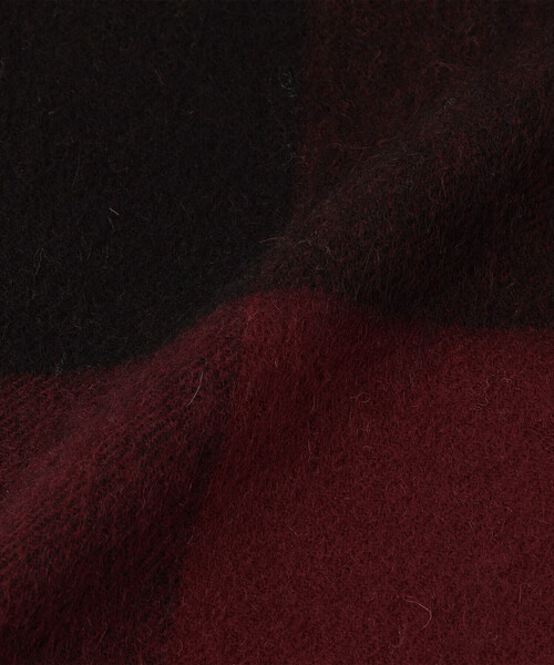 K.T KIYOKO TAKASE（キヨコタカセ）の「チェック ストール（ストール/ショール・レディース・レッド・FREE）」の5枚目の写真