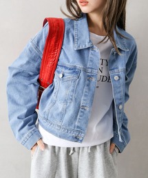 SpRay（スプレイ）の「ショート丈Gジャン（デニムジャケット）」