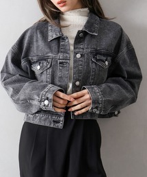 SpRay（スプレイ）の「ショート丈Gジャン（デニムジャケット）」