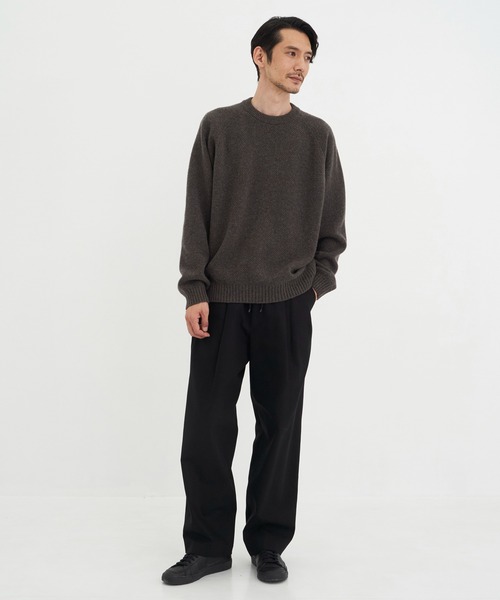 MARKAWARE/マーカウェア】DOUBLE PLEATED EASY TROUSERS（スラックス