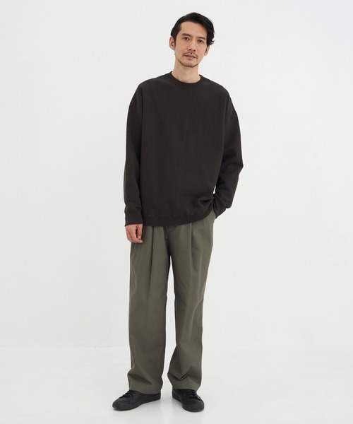 MARKAWARE/マーカウェア】DOUBLE PLEATED EASY TROUSERS（スラックス