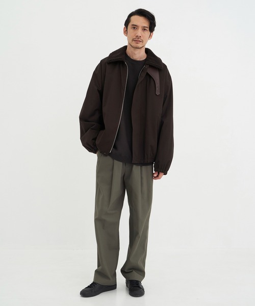 MARKAWARE/マーカウェア】DOUBLE PLEATED EASY TROUSERS（スラックス