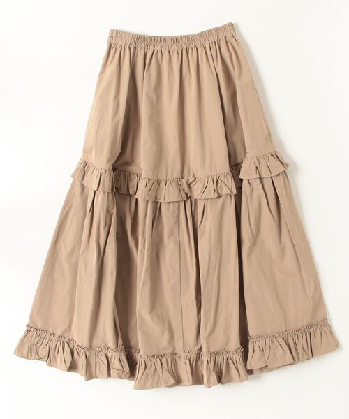 DOUBLE STANDARD CLOTHING（ダブルスタンダードクロージング）の「サマーブロード ティアードスカート（スカート・レディース・ベージュ/カーキ・38/36）」の17枚目の写真