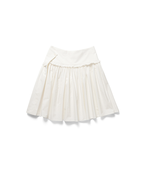 WITHOUT SUMMER（ウィズアウトサマ）の「オードリー ミディ スカート_アイボリー（スカート・レディース・その他・SMALL/MEDIUM）」の2枚目の写真