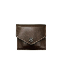 NO MAS（ノーマス）の「STUD CARD CASE vol.2(DARK BROWN)（札入れ/マネークリップ）」