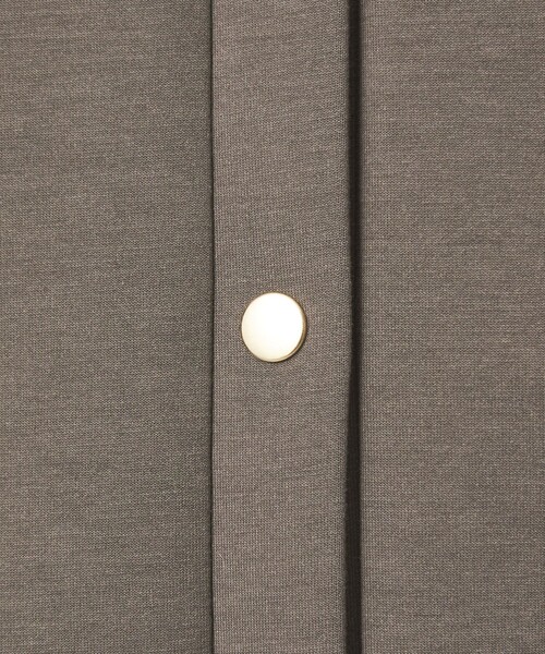 green label relaxing(グリーンレーベルリラクシング)の「ダンボール ノーカラー カーディガン(カーディガン/ボレロ・レディース・モカ/ダークグレー/オフホワイト・FREE)」の4枚目の写真