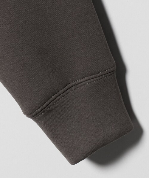 green label relaxing(グリーンレーベルリラクシング)の「ダンボール ノーカラー カーディガン(カーディガン/ボレロ・レディース・モカ/ダークグレー/オフホワイト・FREE)」の10枚目の写真