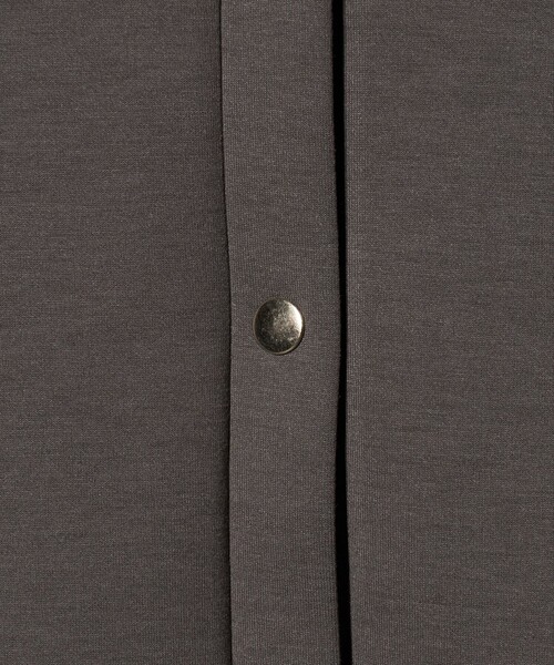 green label relaxing(グリーンレーベルリラクシング)の「ダンボール ノーカラー カーディガン(カーディガン/ボレロ・レディース・モカ/ダークグレー/オフホワイト・FREE)」の12枚目の写真