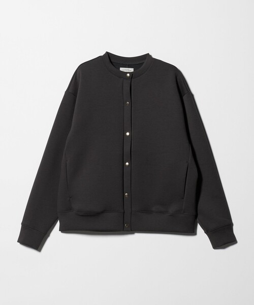 green label relaxing(グリーンレーベルリラクシング)の「ダンボール ノーカラー カーディガン(カーディガン/ボレロ・レディース・モカ/ダークグレー/オフホワイト・FREE)」の17枚目の写真