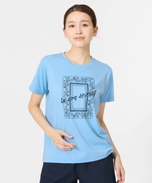 【ルコックスポルティフ】吸汗速乾/ストレッチ/UVカット/遮熱ヘランカ半袖Tシャツ