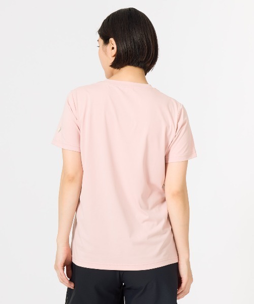 le coq sportif(ルコックスポルティフ)の「【ルコックスポルティフ】吸汗速乾/ストレッチ/UVカット/遮熱ヘランカ半袖Tシャツ(Tシャツ/カットソー・レディース・ネイビー/ピンク/ホワイト/ブルー・S/M/L/XL)」の22枚目の写真